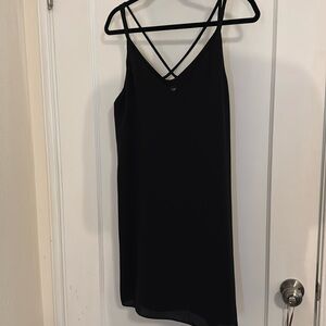 Black Topshop shift dress